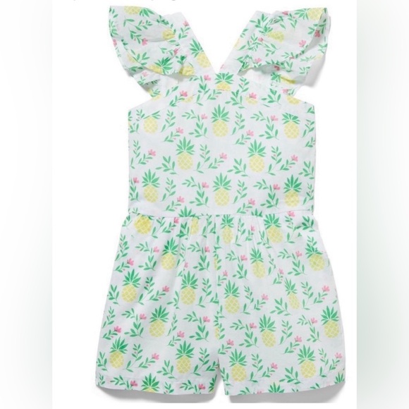 Janie and Jack Other - Janie & Jack Pineapple Romper 3
